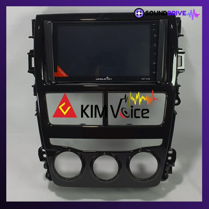 Frame Head Unit for Yaris 2017 Frame Double Din 7 inch - Image 5