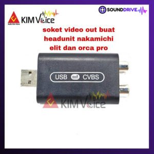 Usb video out Output kemonitor roof dan headrest