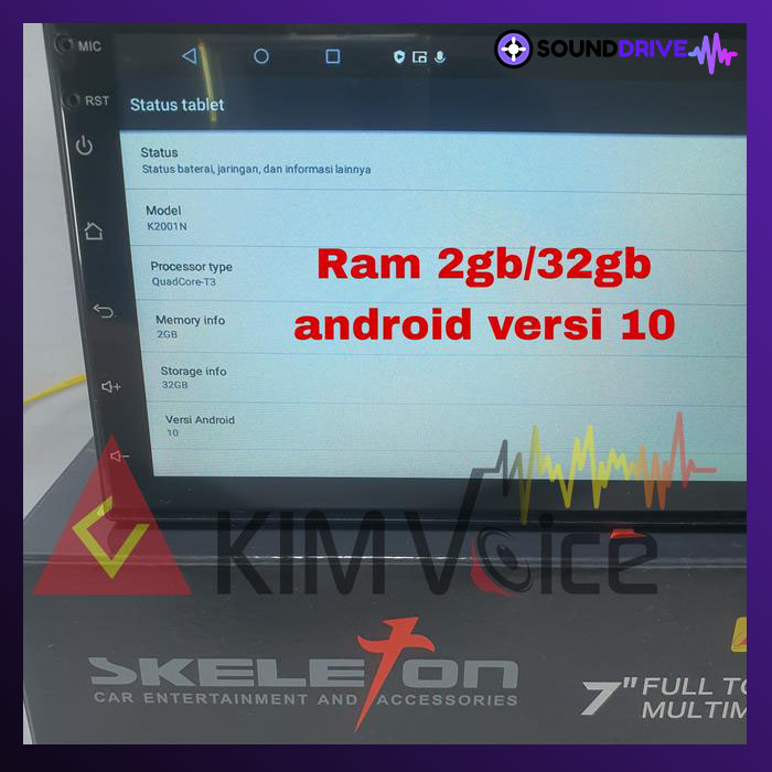Head unit android Skeleton SKT-8189 7 inch - Image 5