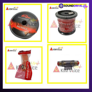 KABEL SET AUDIO MOBIL KWALITAS BAGUS untuk Instalasi SUB KOLONG AKTIF