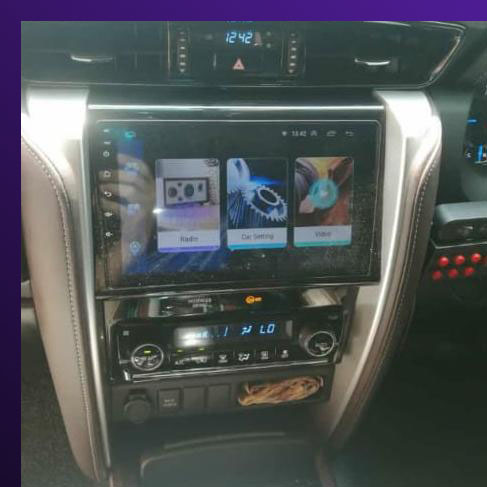 Head Unit Android Orca 9 inch OEM Fortuner 2015 Soket pnp - Image 5