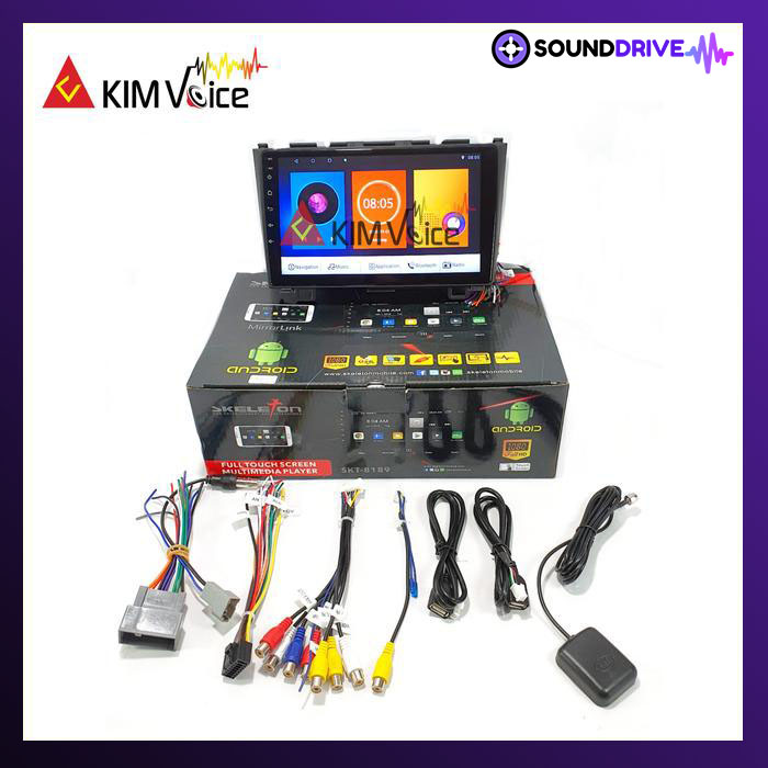 Head Unit Android SKELETON 9 inch OEM CRV 2007-2012