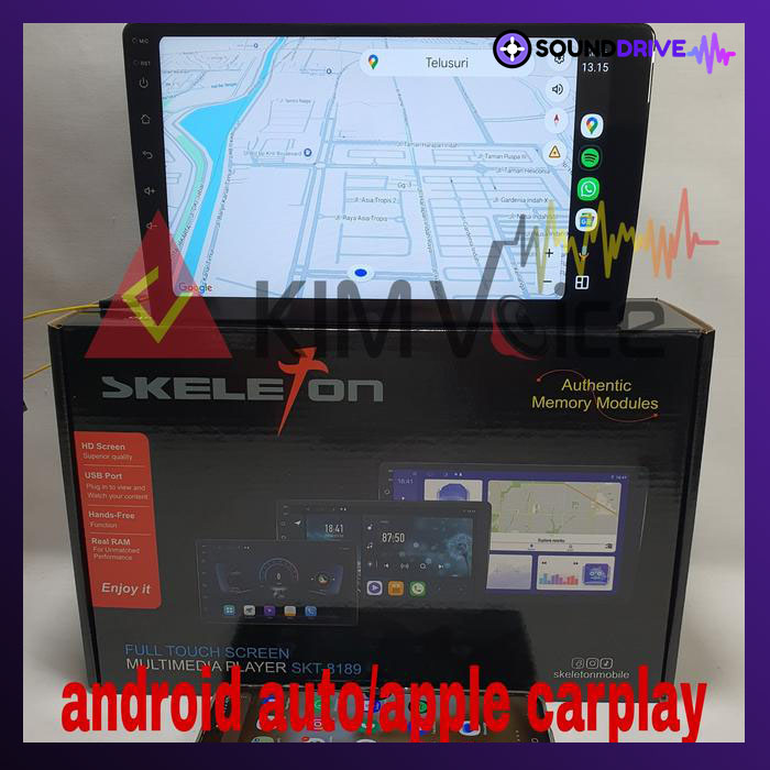 Head Unit Android SKELETON 9 inch OEM Mirage - Image 3