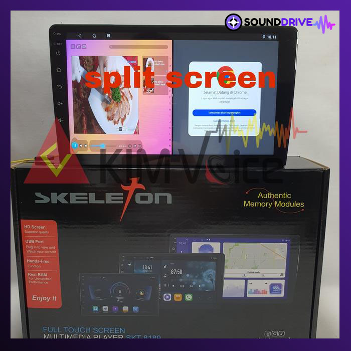 Head Unit Android SKELETON 9 inch OEM Mirage - Image 4