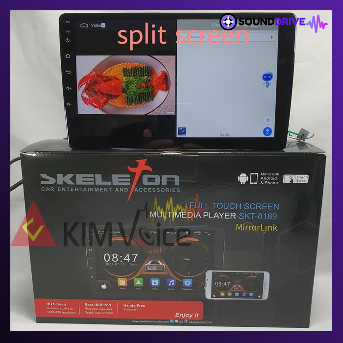 head unit android Skeleton SKT-8189 9 inch - 9 INCH - Image 3