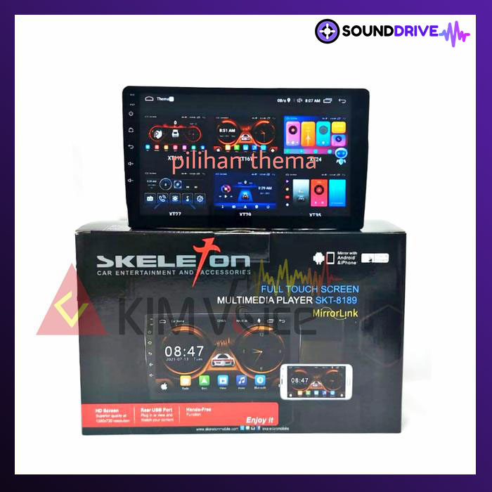 head unit android Skeleton SKT-8189 9 inch - 9 INCH - Image 5