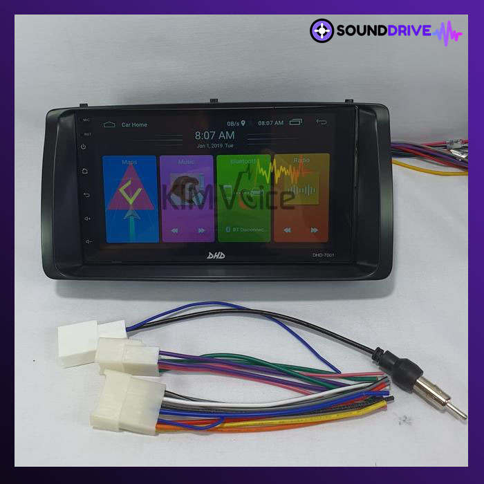 Head Unit Android 7 Inch for Toyota Altis 2003-2007 + Soket P&P - Image 2