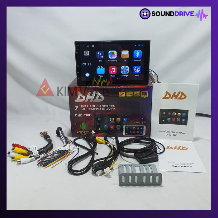 Head Unit Android 7 Inch for Sirion 2015-2017 + Soket P&P - Abu-abu - Image 4