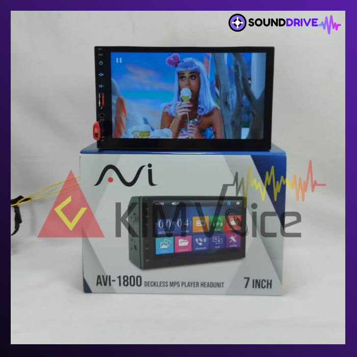 Head Unit Double Din Dekles MP5 AVI-1600DSB MKII + Kamera Mundur - Image 4