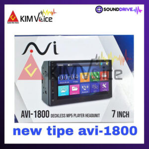 Head Unit Double Din Dekles MP5 AVI-1600DSB MKII