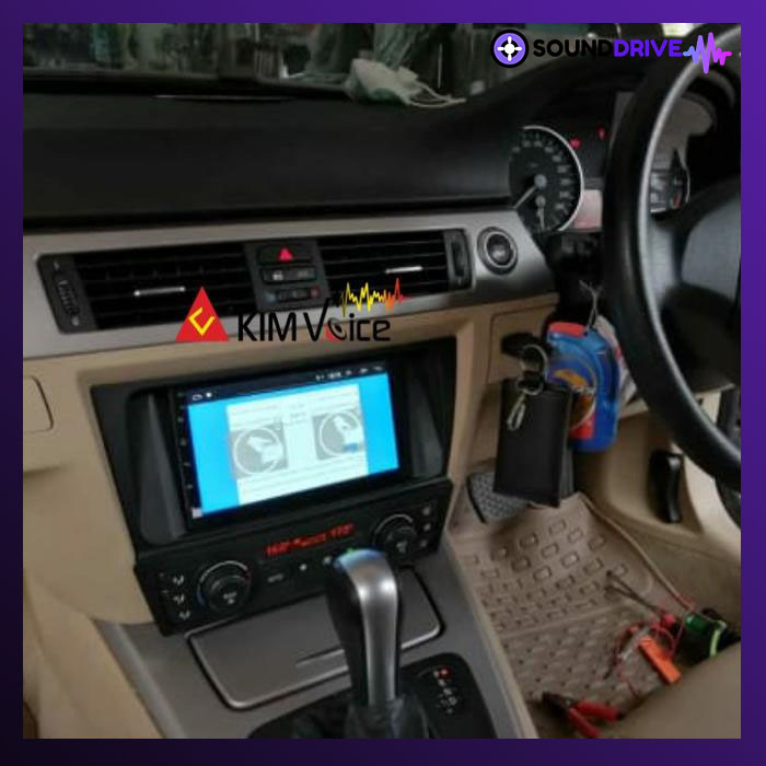 Frame Head Unit BMW 3 (e90-e93) Frame Double Din Panel Tape - Image 4