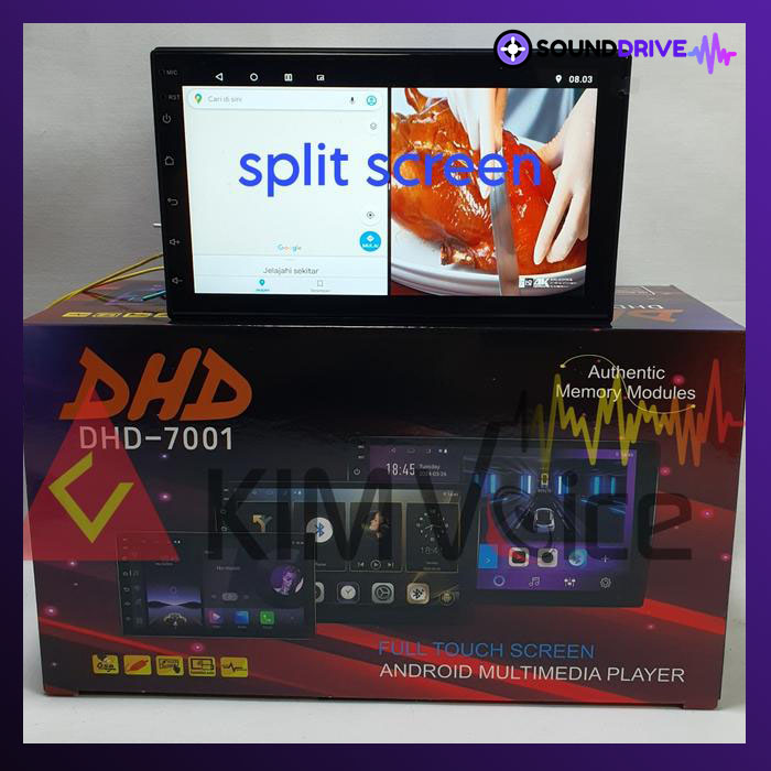 Head unit Android DHD 7001 7 in Full Glass - Image 3