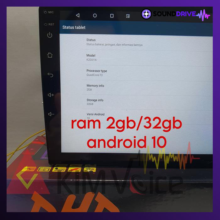Head unit Android DHD 7001 7 in Full Glass - Image 5