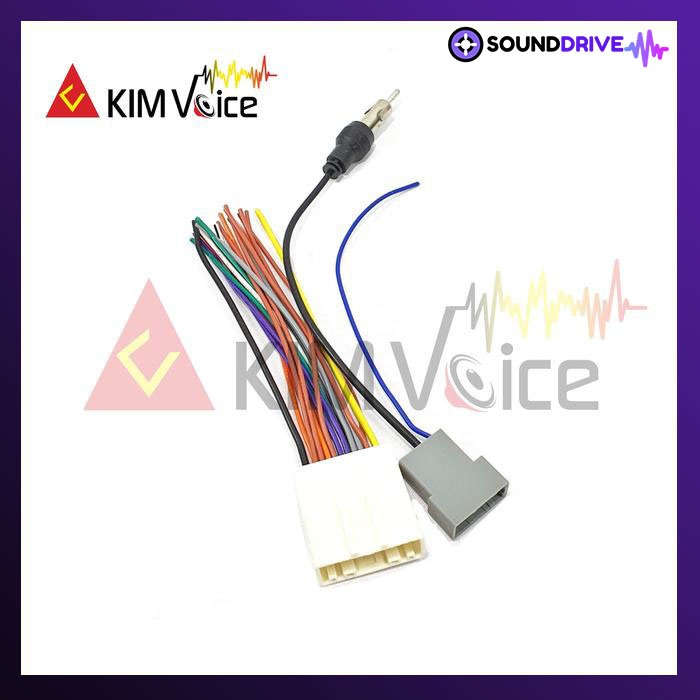 Soket headunit + Soket Radio for Nissan