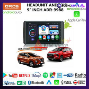 Head Unit Android Orca 9 inch OEM Expander/New Livina - 9 inch