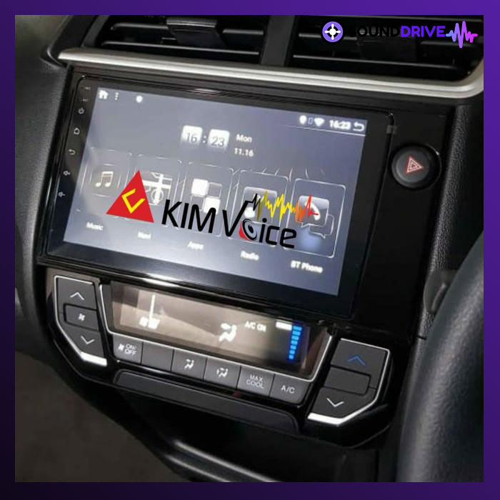 Frame HU Android 9 inch for Honda Brio/Mobilio/BRV + Soket - Image 4