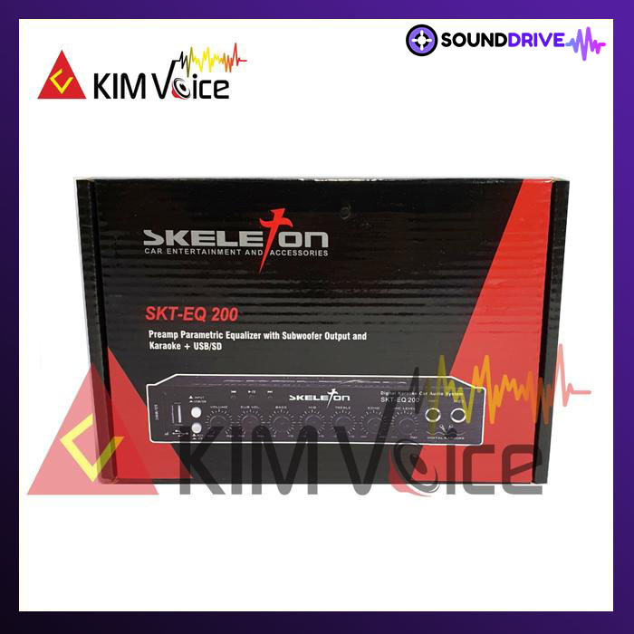 Pre Amp Equalizer Skeleton SKT- EQ 200