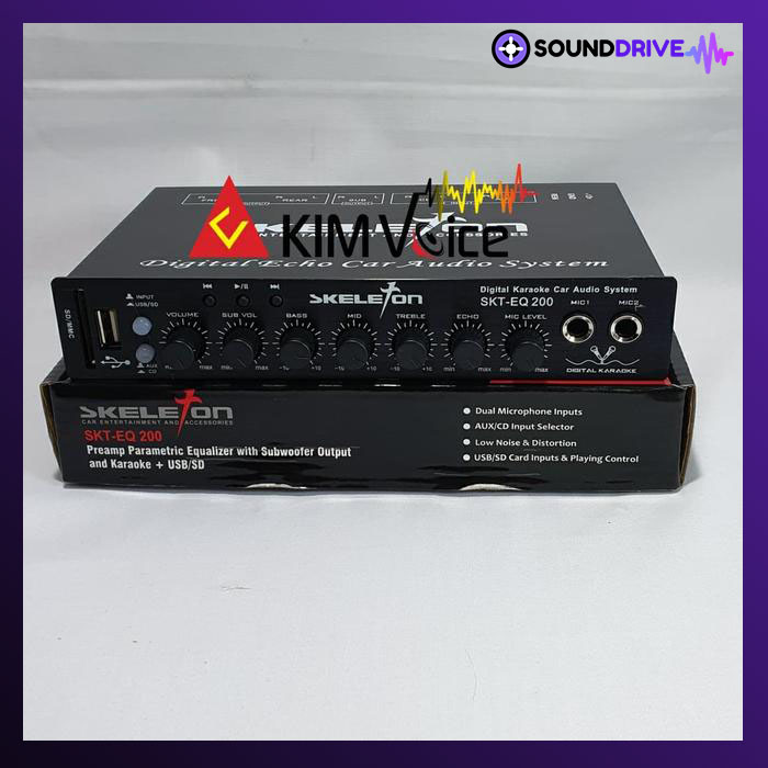 Pre Amp Equalizer Skeleton SKT- EQ 200 - Image 3