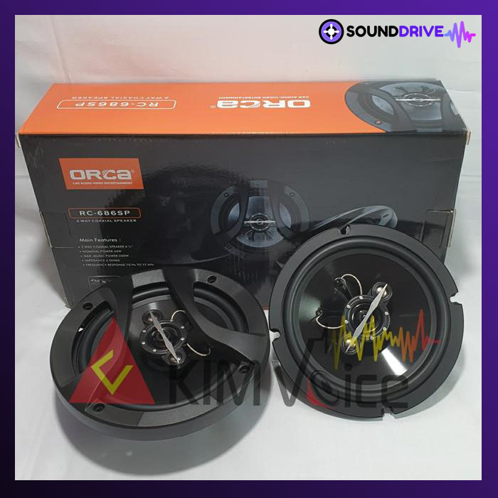 Speaker Coxial Orca 6inch Rc-689SP & RC-686SP - Image 3