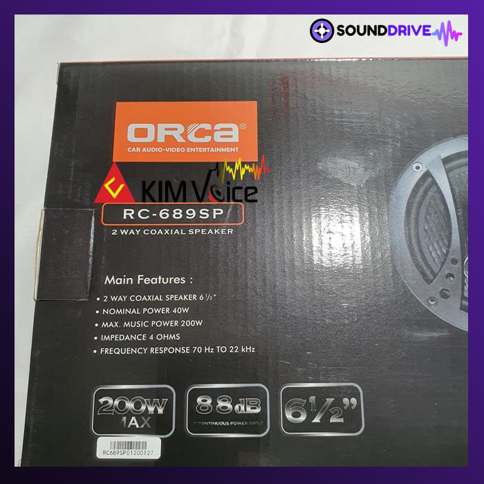 Speaker Coxial Orca 6inch Rc-689SP & RC-686SP - Image 5