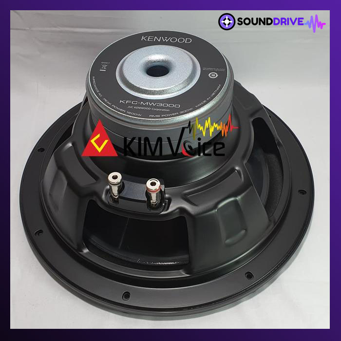 Subwoofer Kenwood 12 Inch KFC-MW3000 - Image 4