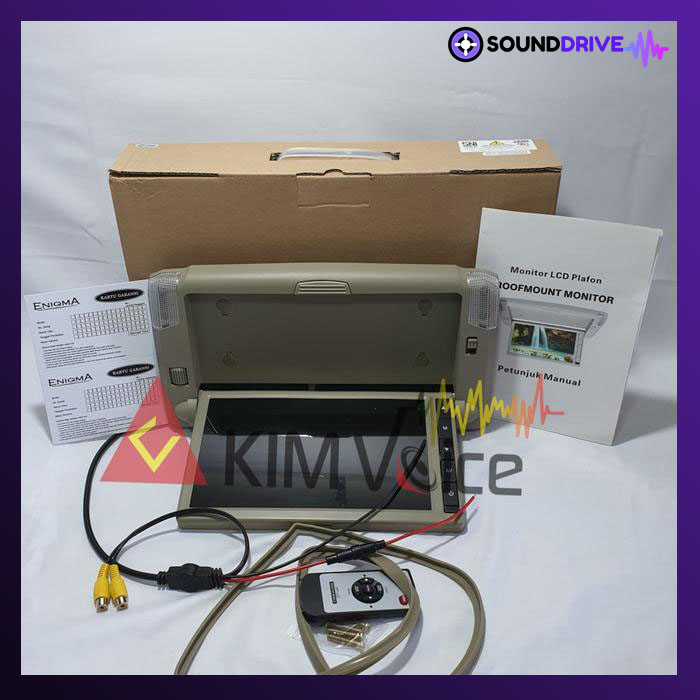 TV Roof /tv plafon Enigma 9 inch khusus toyota - Image 2