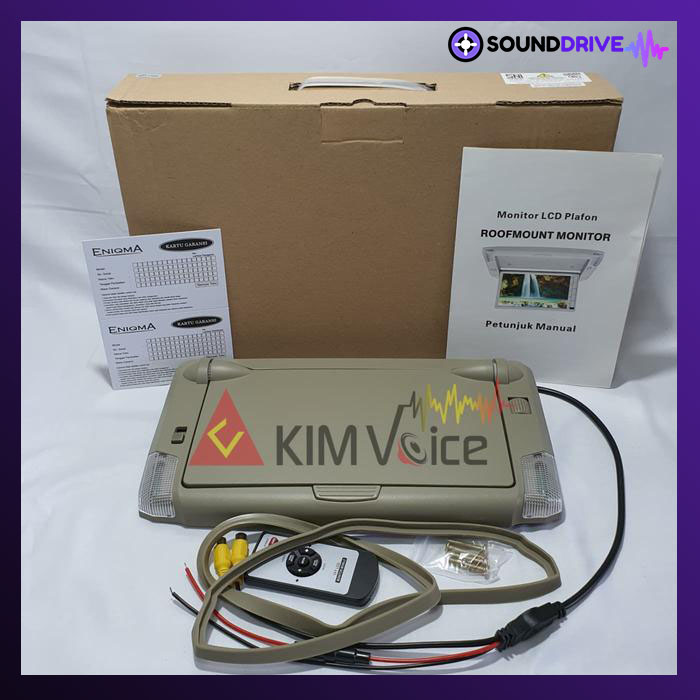 TV Roof /tv plafon Enigma 9 inch khusus toyota - Image 3
