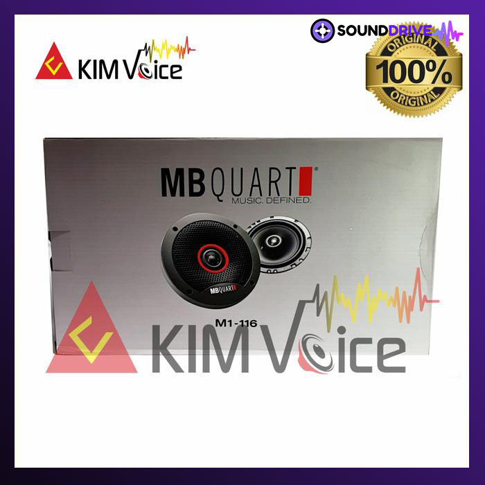 Speaker Coxial MBQuart 2 Way M1-116 6 Inch Original - Image 2