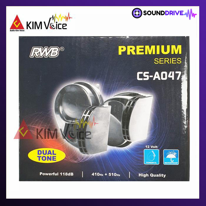 Klakson keong waterproof RWB CS-991/CS-A047