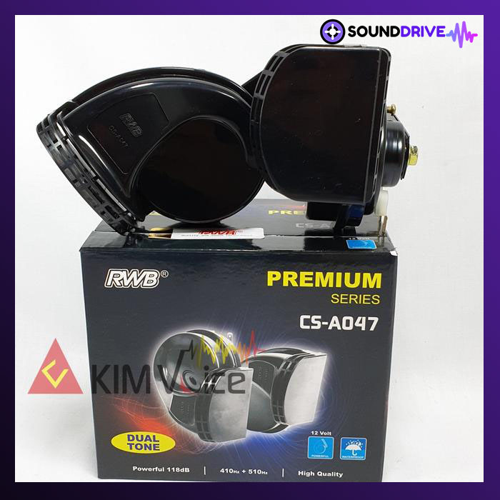 Klakson keong waterproof RWB CS-991/CS-A047 - Image 2