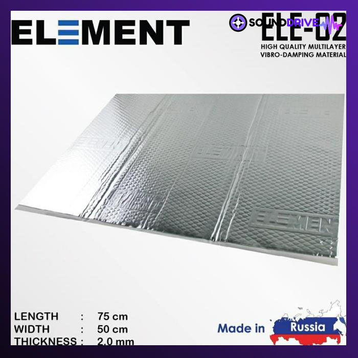 Peredam ELEMENT Alumunium foil Made in Russia - Image 2