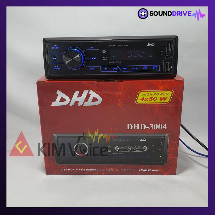 Single Din MP3/USB/Bluetooth DHD 3004 - Image 3