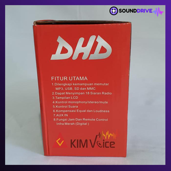 Single Din MP3/USB/Bluetooth DHD 3004 - Image 5