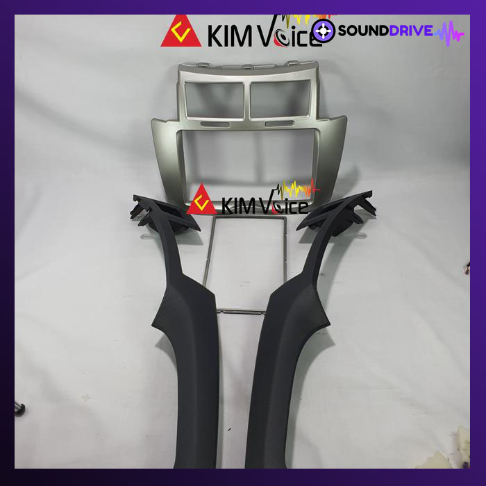 Frame Head Unit for Yaris lama - Hitam - Image 3