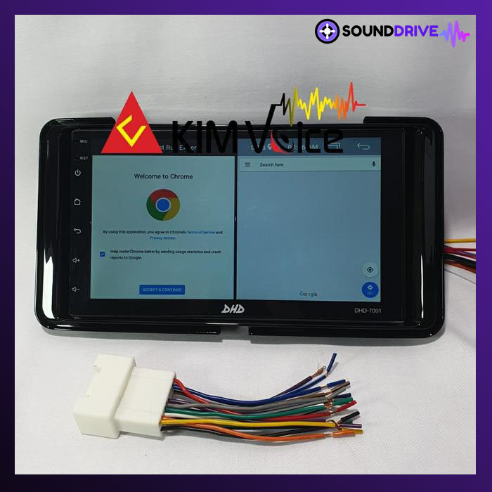 Frame Head Unit for Expander & Pajero Frame Double Din 7 inch - Image 3