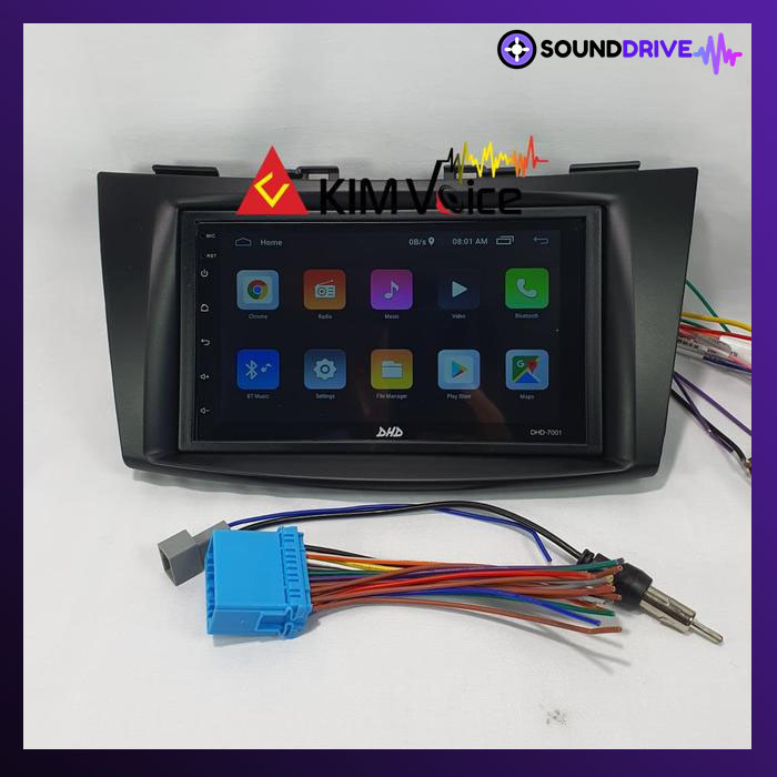 Frame Head Unit for Suzuki Swift & Ertiga 2012 Black - Image 3