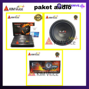 Paket Audio LM Audio (Power 4chl + Subwoofer 12 inch + Split 6inch)