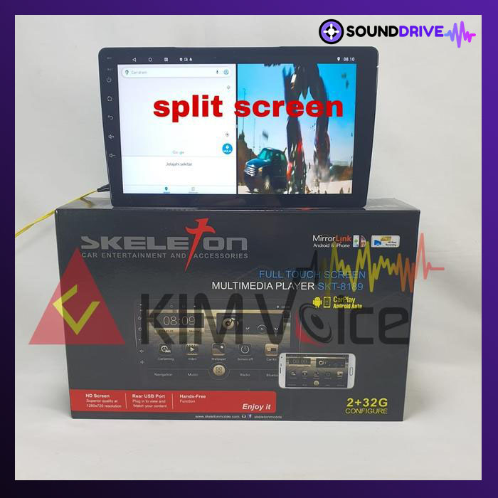 head unit Android Skeleton SKT-8189 10inch - 9 INCH - Image 3