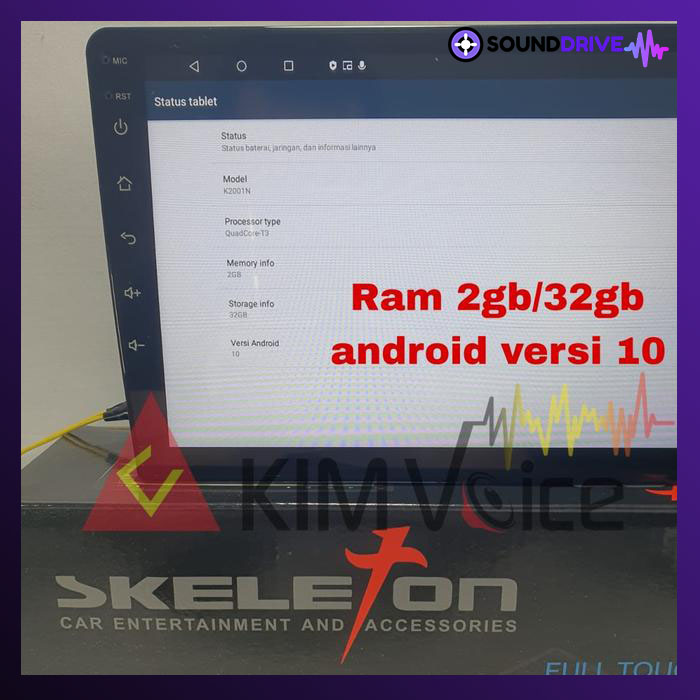 head unit Android Skeleton SKT-8189 10inch - 9 INCH - Image 4
