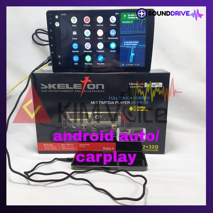 head unit Android Skeleton SKT-8189 10inch - 9 INCH - Image 5