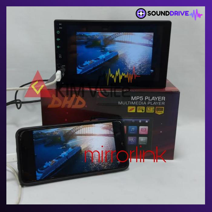 HEADUNIT DOUBLE DIN MP5 DHD-4300 - Image 3
