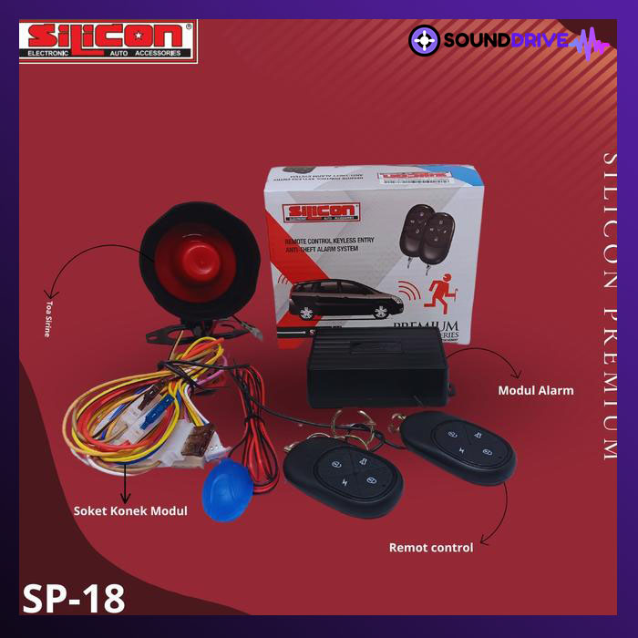 Alarm Silicon Premium Series Type SP880 -Remote Mobil - SP 12 - Image 3