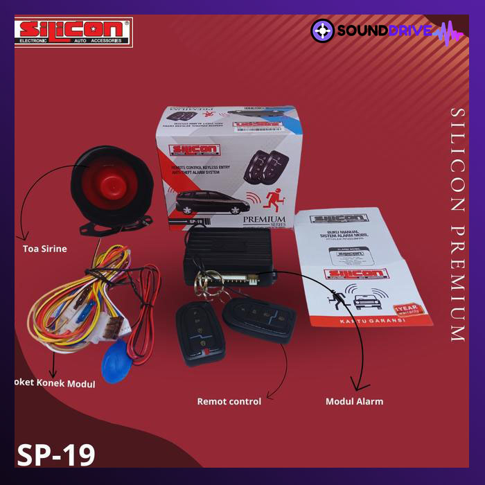 Alarm Silicon Premium Series Type SP880 -Remote Mobil - SP 12 - Image 4