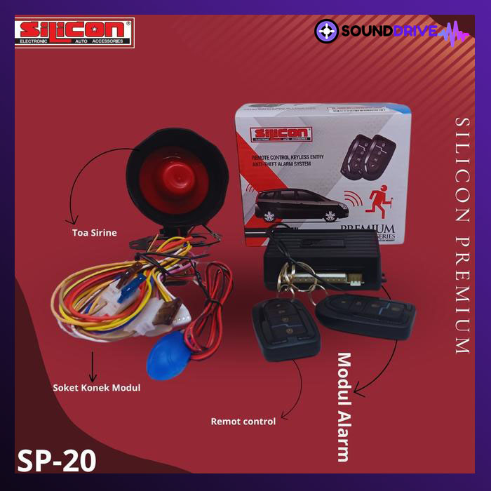 Alarm Silicon Premium Series Type SP880 -Remote Mobil - SP 12 - Image 5